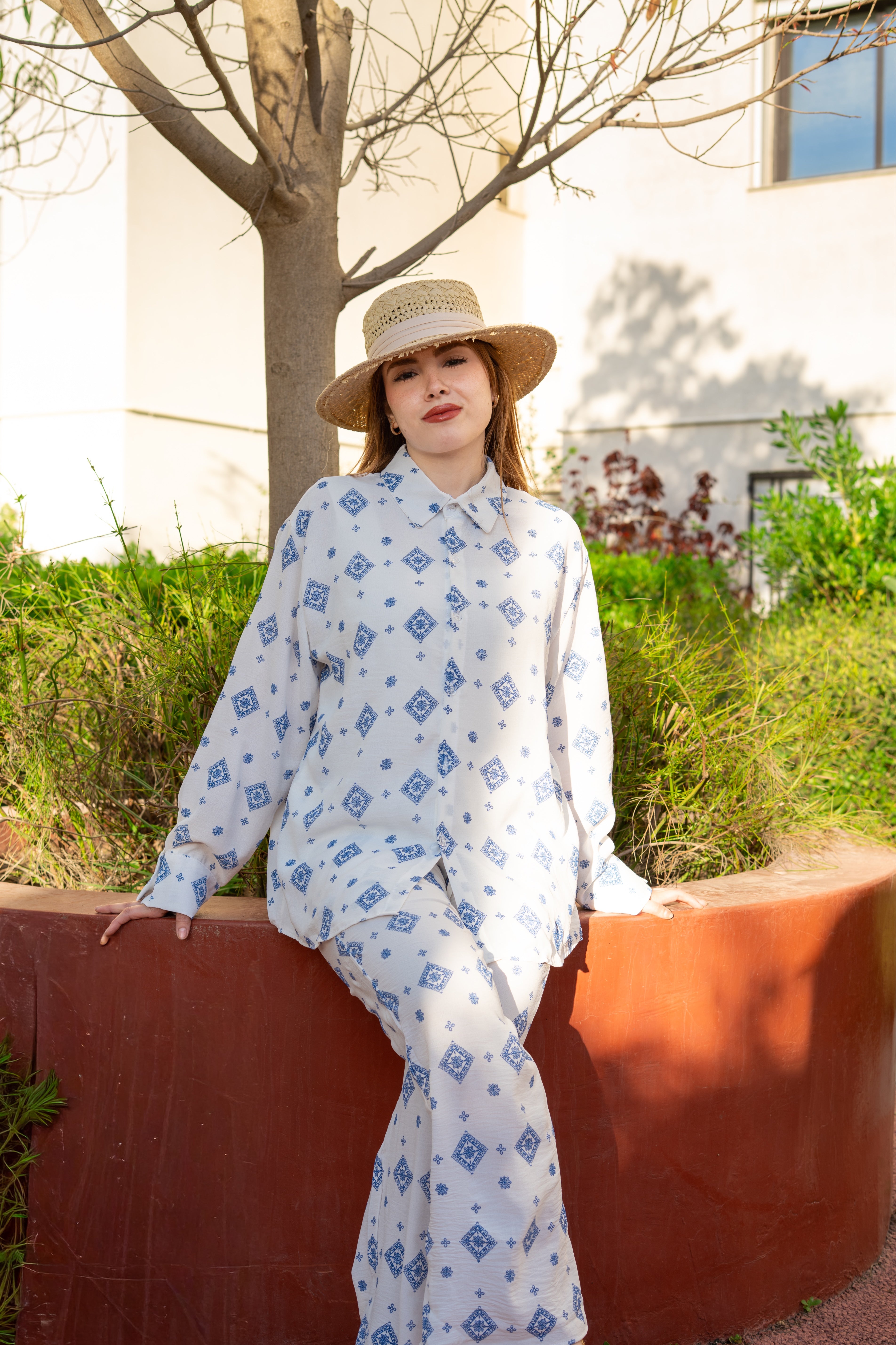 Bleu Médina – Ensemble Riviera