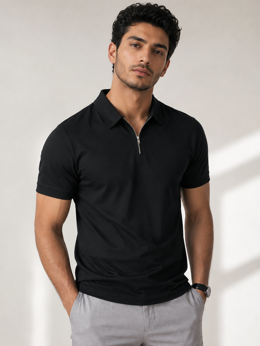 Zip-polo Moza
